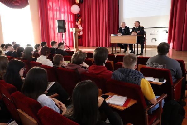 Урок Мужества в Рязанском политехническом институте.