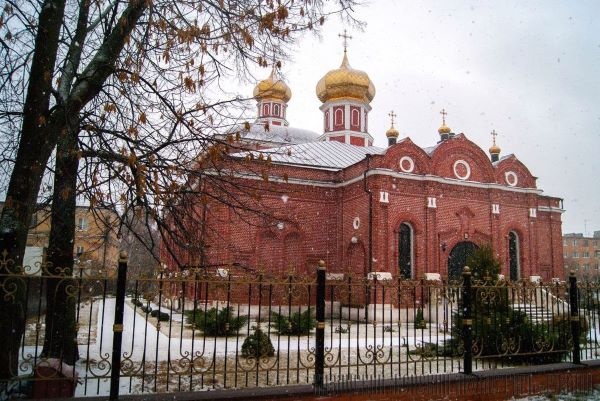 Достопримечательности Рязани.  Рязанский Казанский женский монастырь.